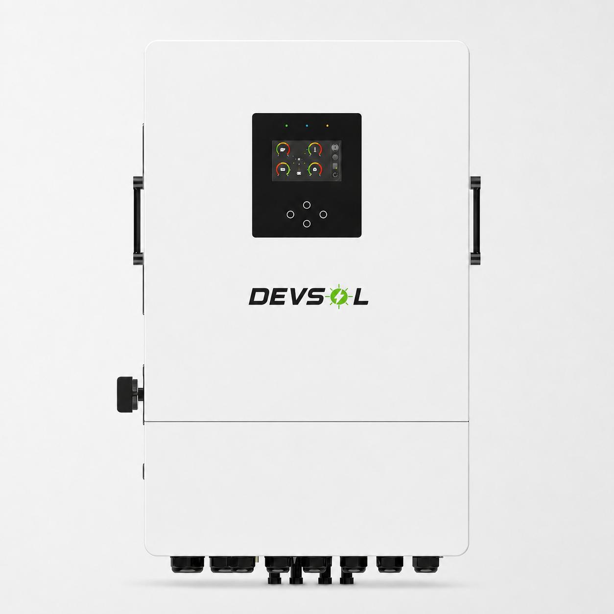 Devsol 12kW Single-Phase Hybrid Solar Inverter | IP66 | Dual MPPT